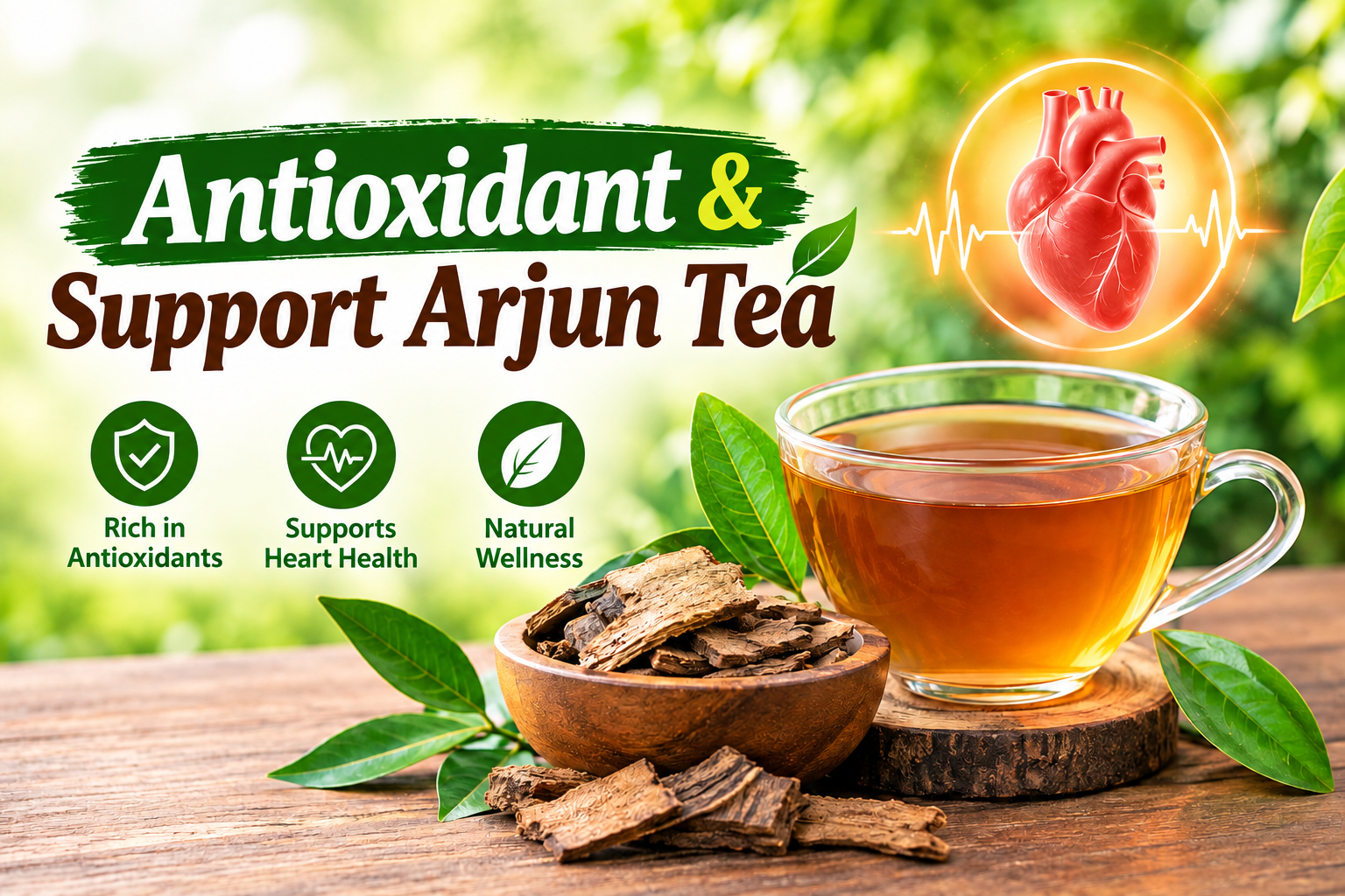 Antioxidants & support Arjun Tea